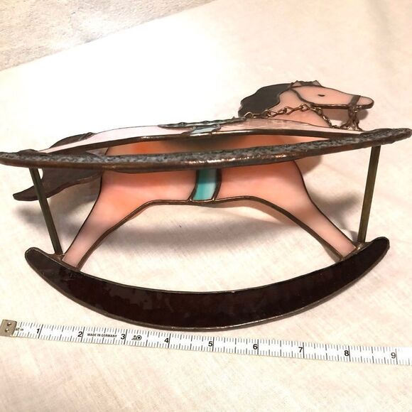 Stained Glass sun catcher rocking horse - Picture 3 of 4